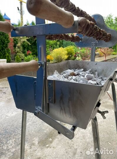 Барбекю мангал автоматический электрический