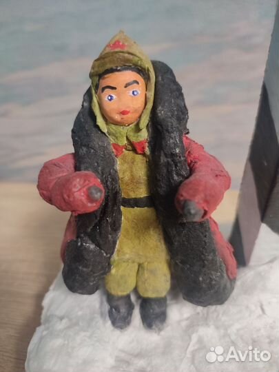 Ватная игрушка СССР