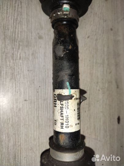 Привод правый KIA Ceed 1 Киа Сид 1.4 МКПП