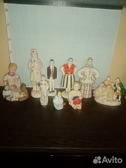 Фарфоровые статуэтки. СССР.1