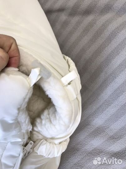 Зимний конверт на выписку, в коляску, санки