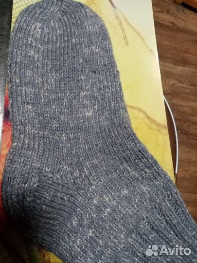 Носки мужские теплые на большую ногу