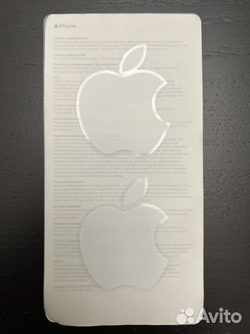 Apple наклейка (оригинальная)