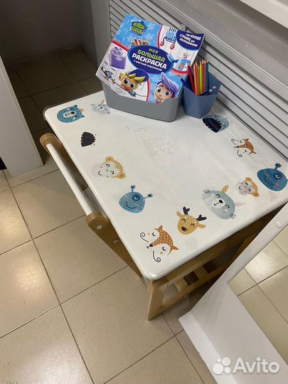 Детский стол и стул