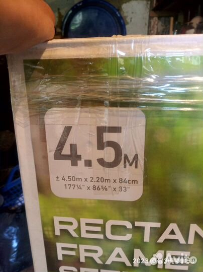 Каркасный бассейн intex