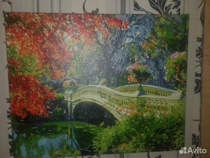 Готовые картины по номерам