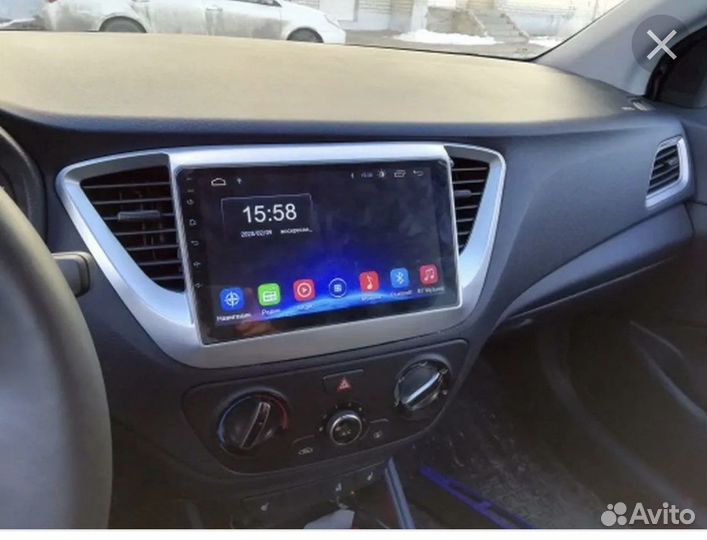 Магнитола hyundai solaris солярис