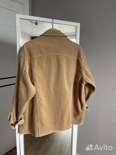 Вельветовая куртка-рубашка Zara