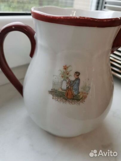 Молочник антикварный