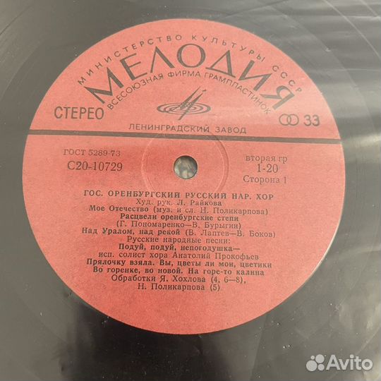 Оренбургский народный хор Л. Райкова