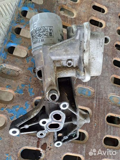 Корпус масляного фильтра теплообменник Шкода Етти