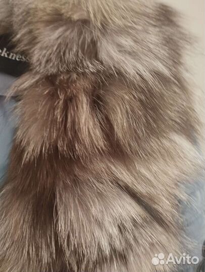 Меховой воротник натуральный