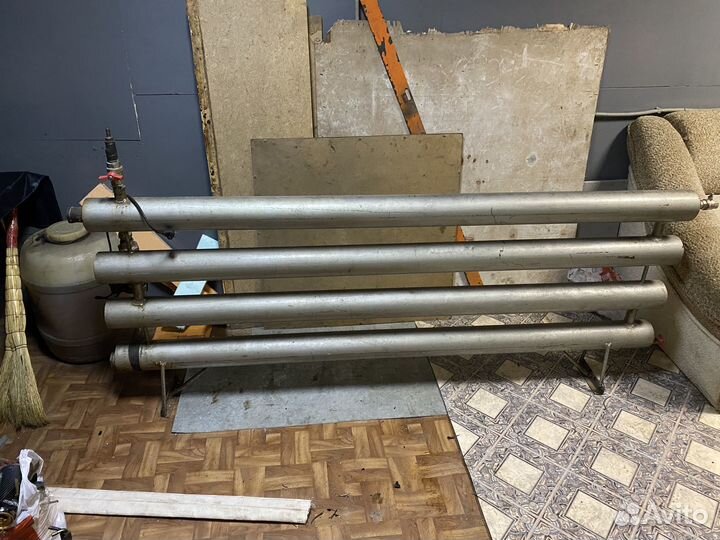 Регистр батареи с цекуляционым нассом и теном 