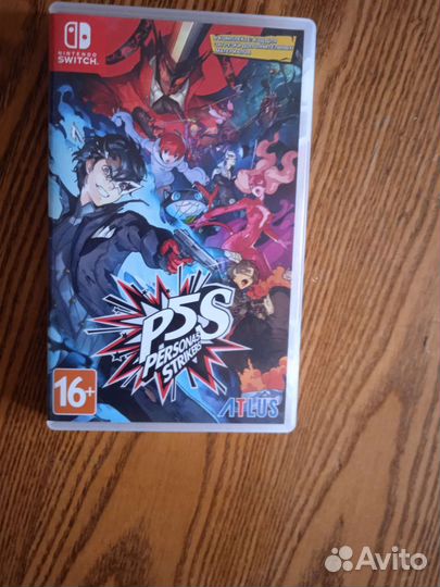 Persona 5 strikers. Для Nintendo Switch