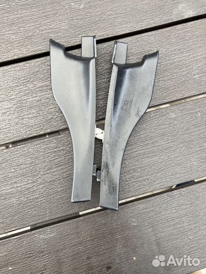 Накладка жабо fenault logan LADA largus