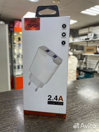 Блок зарядки Aspor A823 (ком204)