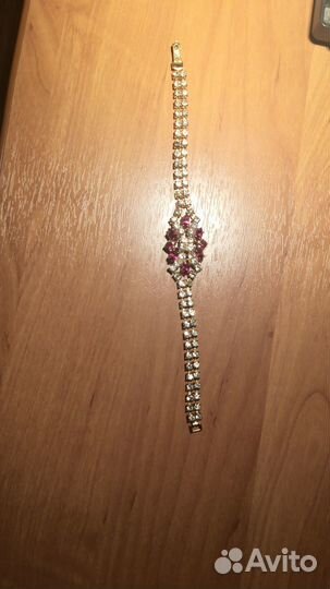 Винтажный браслет чешская бижутерия