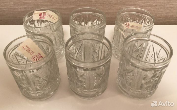 Хрусталь Фужеры Стопки Рюмки Кружки Шкатулка СССР