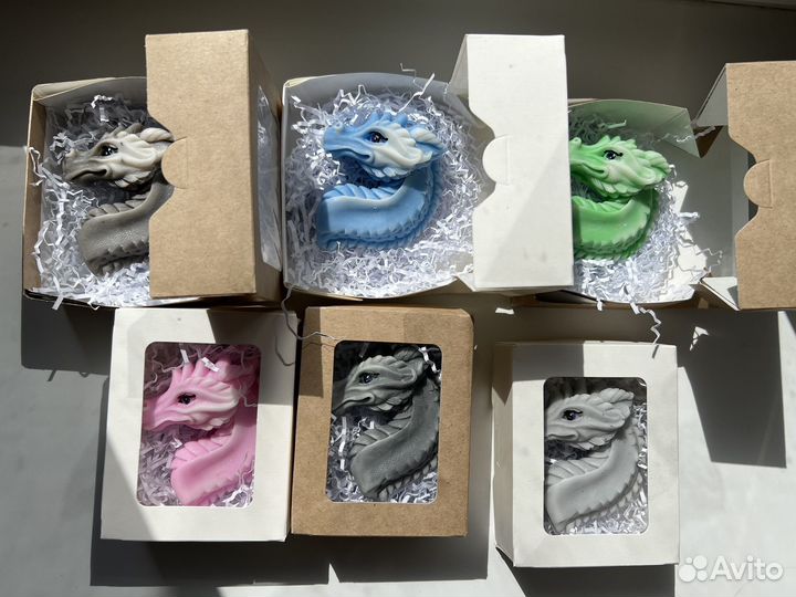 Сувенирное мыло зверушки