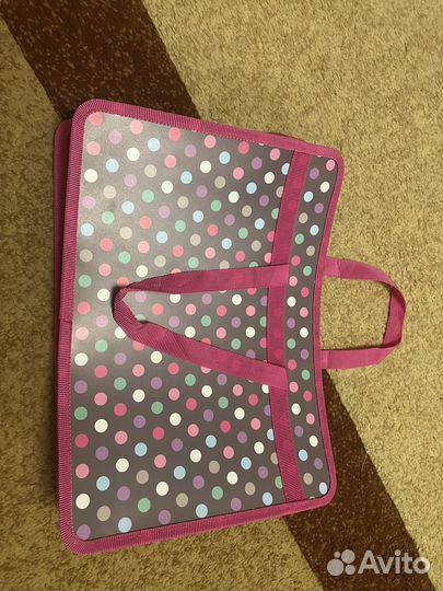 Стильная сумка для изо или технологии для девочек