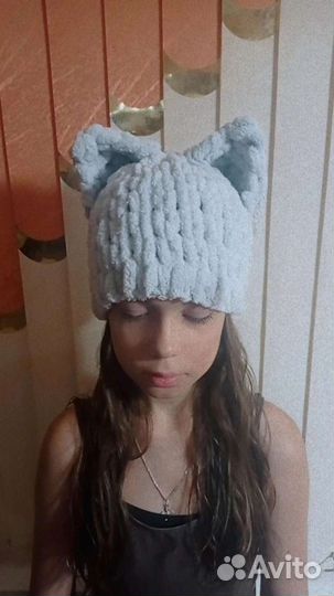 Шапка балаклава, вяжу