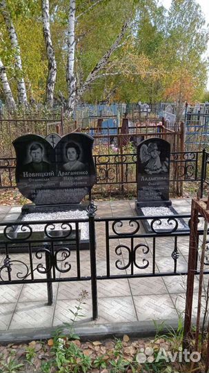 Благоустройство могил, изготовление памятников