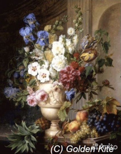 Схемы для вышивки крестом Golden Kite