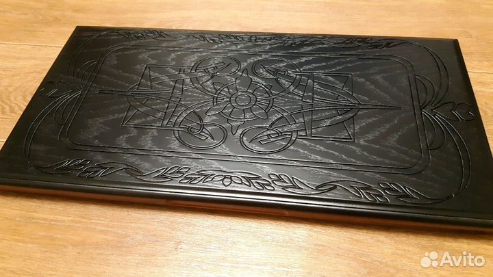 Нарды резные новые