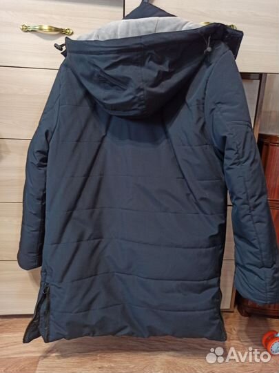 Парка зимняя в идеальном состоянии 158 см