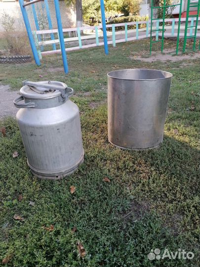 Фляга алюминиевая и бак нержавейка