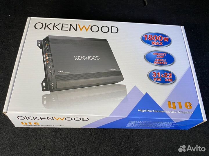 Усилитель 4 канальный