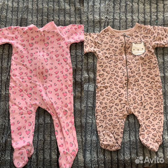 Комбинезоны, слипы 62,68,74