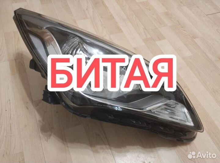 Фара битая правая Hyundai Solaris 2016