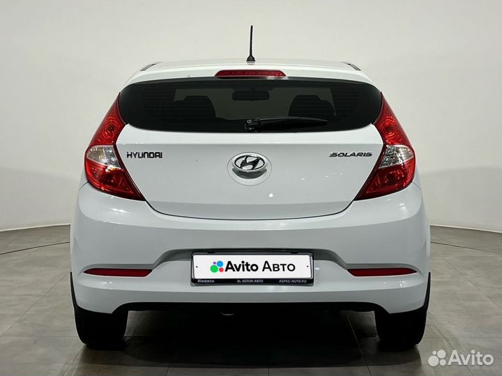 Hyundai Solaris 1.6 МТ, 2015, 131 492 км