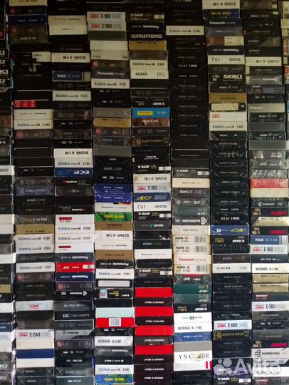 Видеокассеты VHS под перезапись и тд
