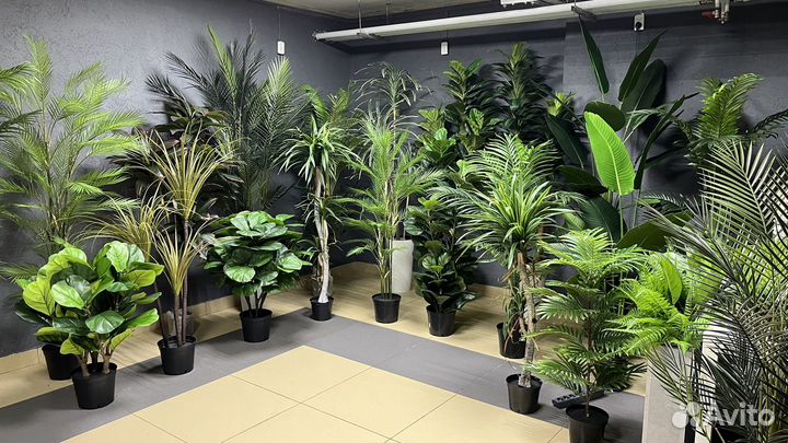 Искуственные деревья растения и цветы