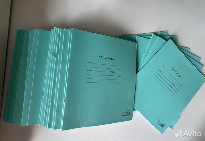 Тетради в крупную клетку