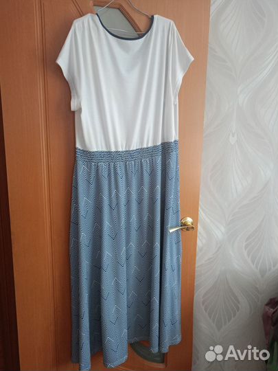 Платье трикотажное женское летнее