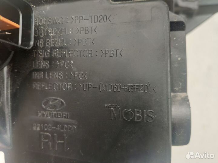 Hyundai Solaris 2010 – 2014 фара правая, оригинал