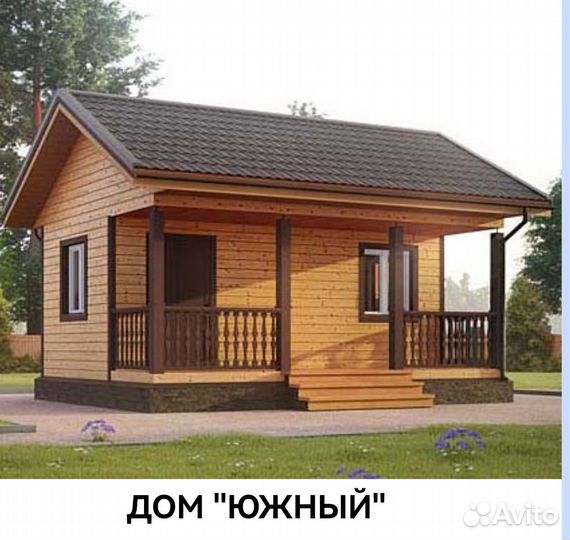 Дом дачный 5х4