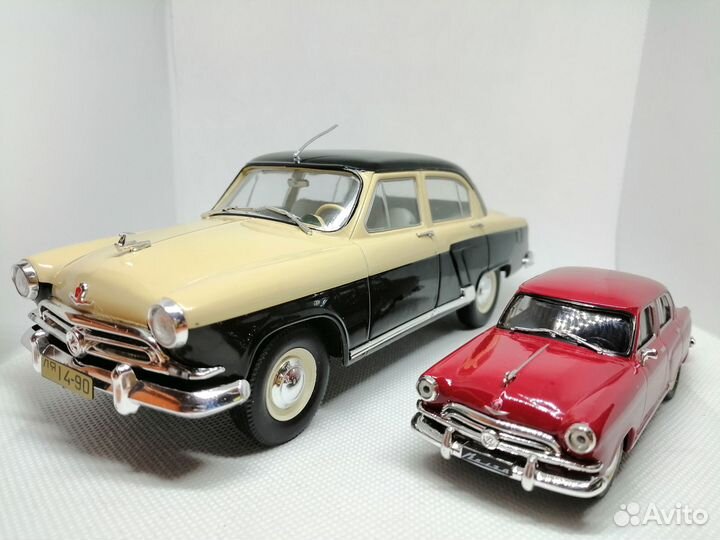 Модель газ-М21 «Волга» в масштабе 1:24