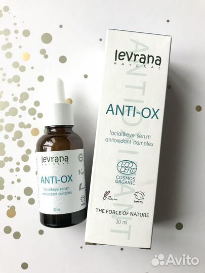 Сыворотка Levrana Anti-Ox Facial & Eye Serum