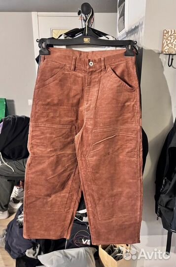 Брюки Gu Brown Velvet Оригинал