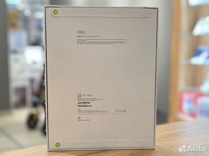 Новый iPad Air 13 Inch (M2) Wi-Fi 128GB Purple