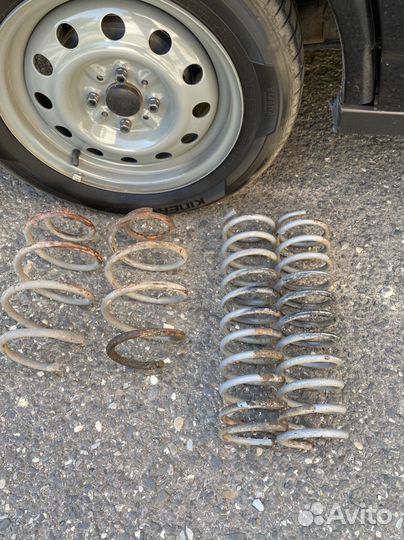 Пружины передние с занижением -70