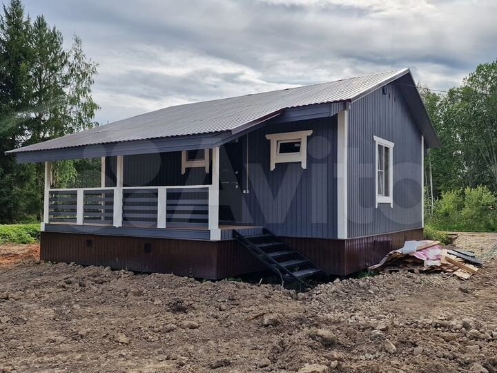 Дом 50,9 м² на участке 6,5 сот.