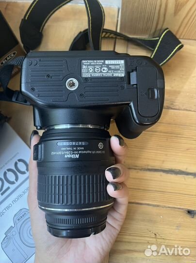 Фотоаппарат Nikon d3200 с объективом 18-55mm VR