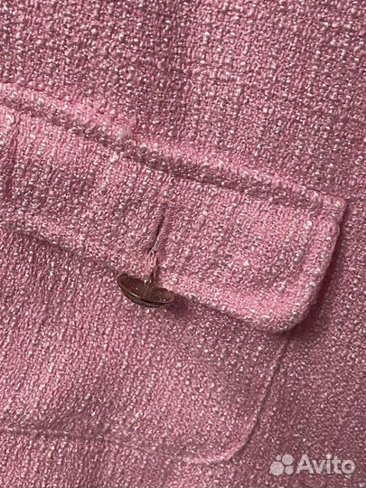 Костюм бу розовый zarina