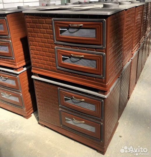 Отопительно-варочная печь «Фазенда»