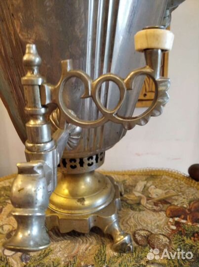 Дореволюционный самовар Салищев, преемник Баташева